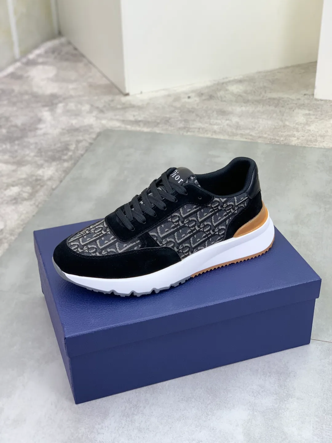 Men's Men's Shoes💰P440💰[New Style]🆘[Dior] 2025 Dior Original Lace-up Low-top Men's Shoes Classic casual shoes 🔥This model is the official classic model with high quality and made by famous original designers. It is made of high-quality cowhide with original materials➕comfortable and breathable mesh lining➕pigskin insole. The perfect last shape and generous and fashionable design have attracted many consumers and are suitable for drivers to drive🚗. What you want is the best quality in the market. Color: 4️⃣Color Code number: 38--44 (45 customized)